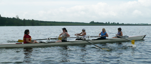 Rowing all together